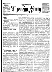 Czernowitzer Allgemeine Zeitung