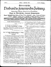 Österreichische Verbands-Feuerwehr-Zeitung