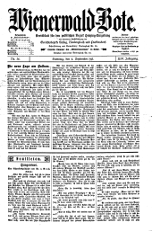 Wienerwald-Bote