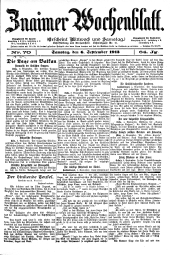 Znaimer Wochenblatt