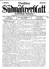 Deutsches Südmährerblatt