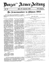 Danzers Armee-Zeitung