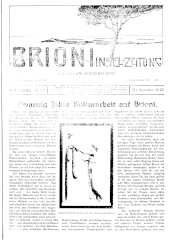 Brioni Insel-Zeitung