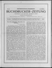 Buchdrucker-Zeitung