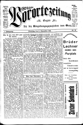 Grazer Vorortezeitung: Organ f. d. Umgebungsgemeinden v. Graz