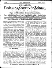 Österreichische Verbands-Feuerwehr-Zeitung