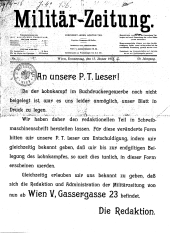 Militär-Zeitung