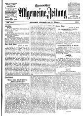 Czernowitzer Allgemeine Zeitung