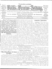 Niederösterreichsiche Volks- und Vereinszeitung