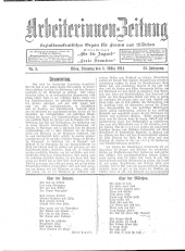 Arbeiterinnen Zeitung