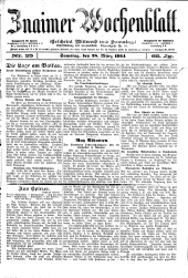 Znaimer Wochenblatt