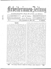 Arbeiterinnen Zeitung