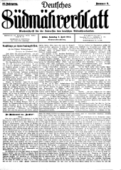 Deutsches Südmährerblatt