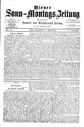 Wiener Sonn- und Montags-Zeitung