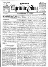Czernowitzer Allgemeine Zeitung