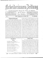 Arbeiterinnen Zeitung