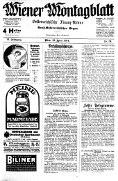 Wiener Montagblatt