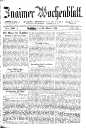 Znaimer Wochenblatt