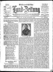 Österreichische Land-Zeitung