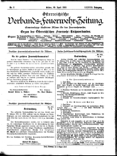 Österreichische Verbands-Feuerwehr-Zeitung