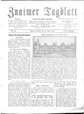 Znaimer Tagblatt