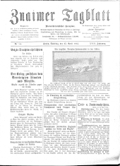 Znaimer Tagblatt