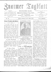 Znaimer Tagblatt