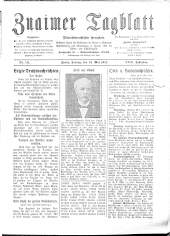 Znaimer Tagblatt