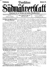 Deutsches Südmährerblatt