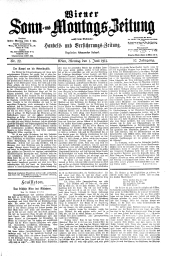 Wiener Sonn- und Montags-Zeitung