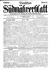 Deutsches Südmährerblatt