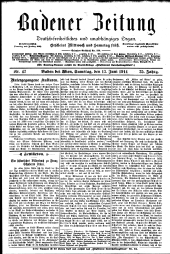 Badener Zeitung