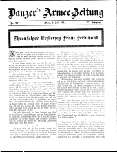 Danzers Armee-Zeitung