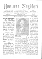 Znaimer Tagblatt