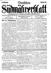 Deutsches Südmährerblatt