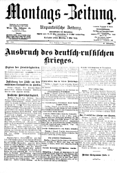 Montags Zeitung