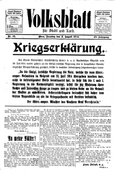 Volksblatt für Stadt und Land