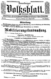 Vorarlberger Volksblatt