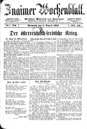 Znaimer Wochenblatt