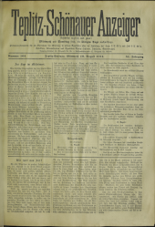 Teplitz-Schönauer Anzeiger