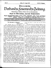 Österreichische Verbands-Feuerwehr-Zeitung