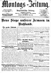 Montags Zeitung