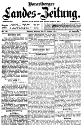 Vorarlberger Landes-Zeitung
