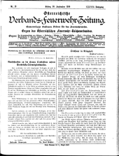 Österreichische Verbands-Feuerwehr-Zeitung