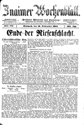 Znaimer Wochenblatt