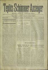 Teplitz-Schönauer Anzeiger