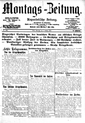 Montags Zeitung