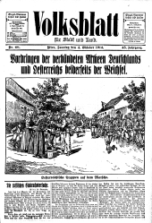 Volksblatt für Stadt und Land