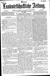 Wiener Landwirtschaftliche Zeitung