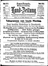 Österreichische Land-Zeitung